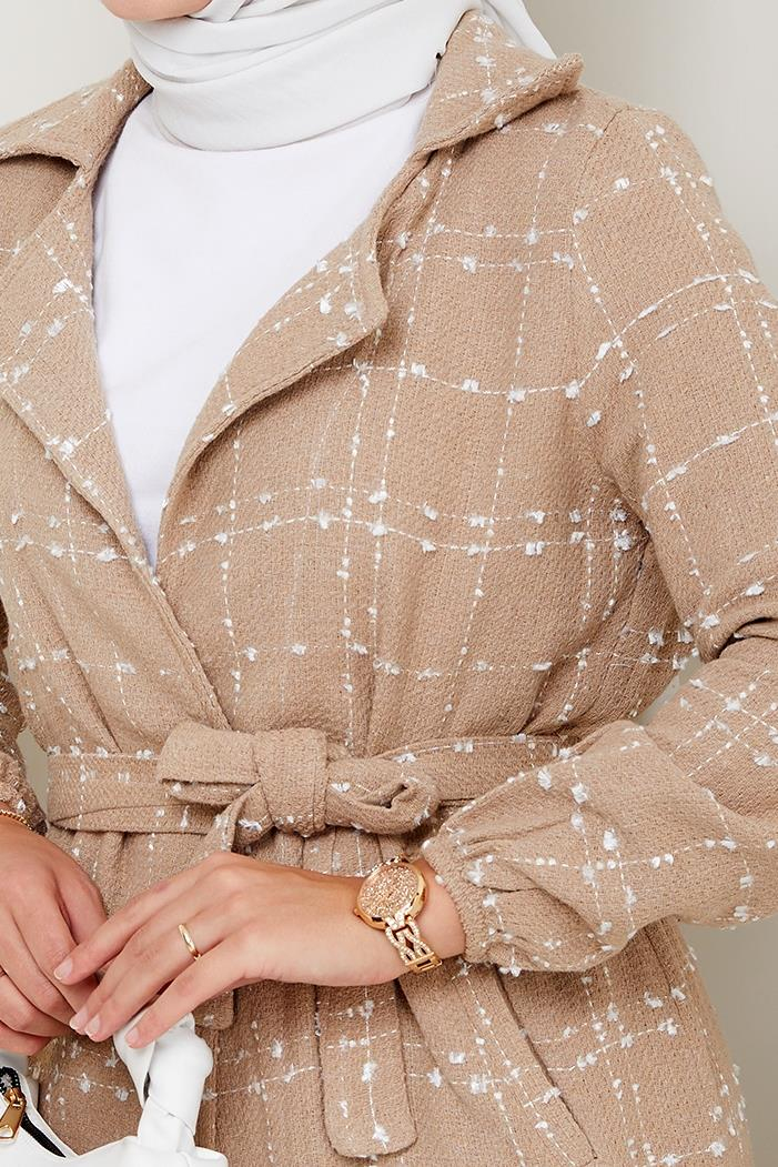 Regan Çizgi Detay Tüvit Kap 587 - Vizon