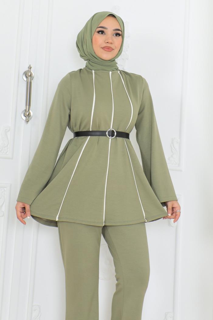 River Tunik Pantolon İkili Takım 1299 - Mint