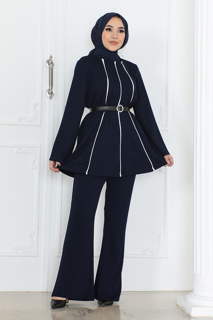 River Tunik Pantolon İkili Takım 1299 - Lacivert