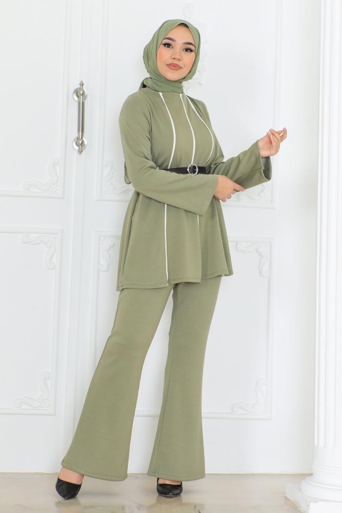 River Tunik Pantolon İkili Takım 1299 - Mint