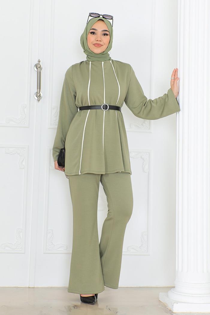 River Tunik Pantolon İkili Takım 1299 - Mint