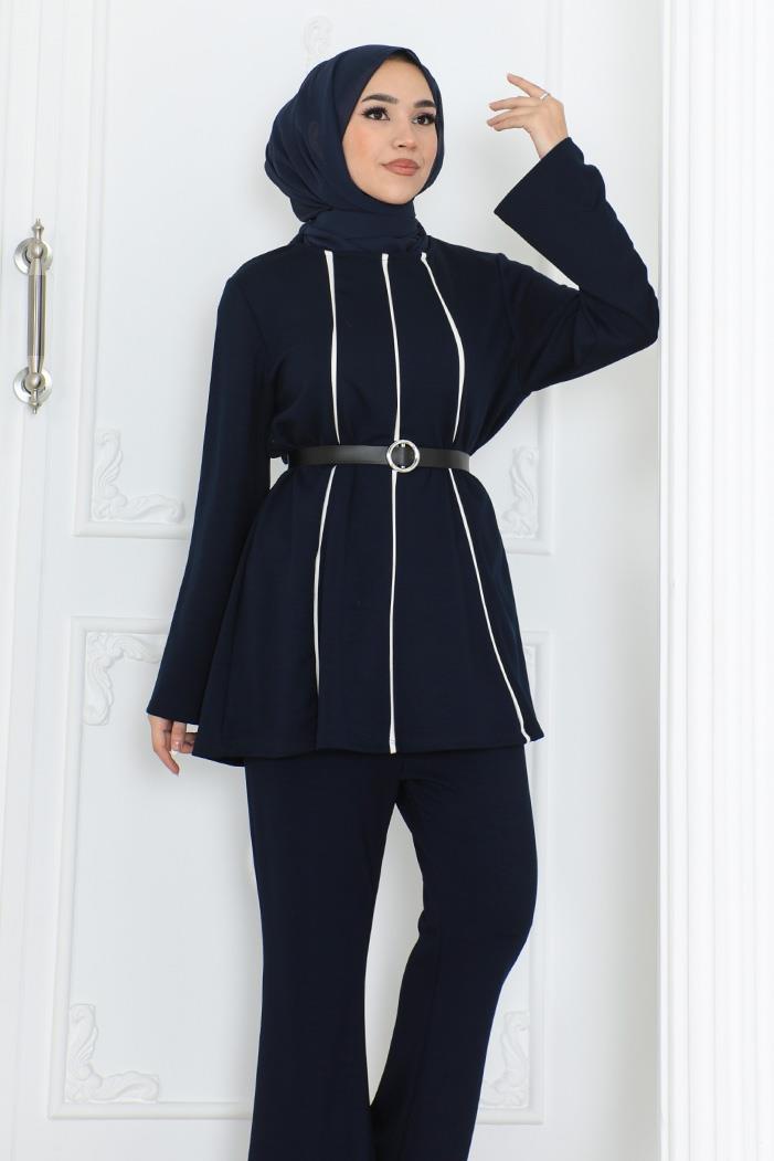 River Tunik Pantolon İkili Takım 1299 - Lacivert