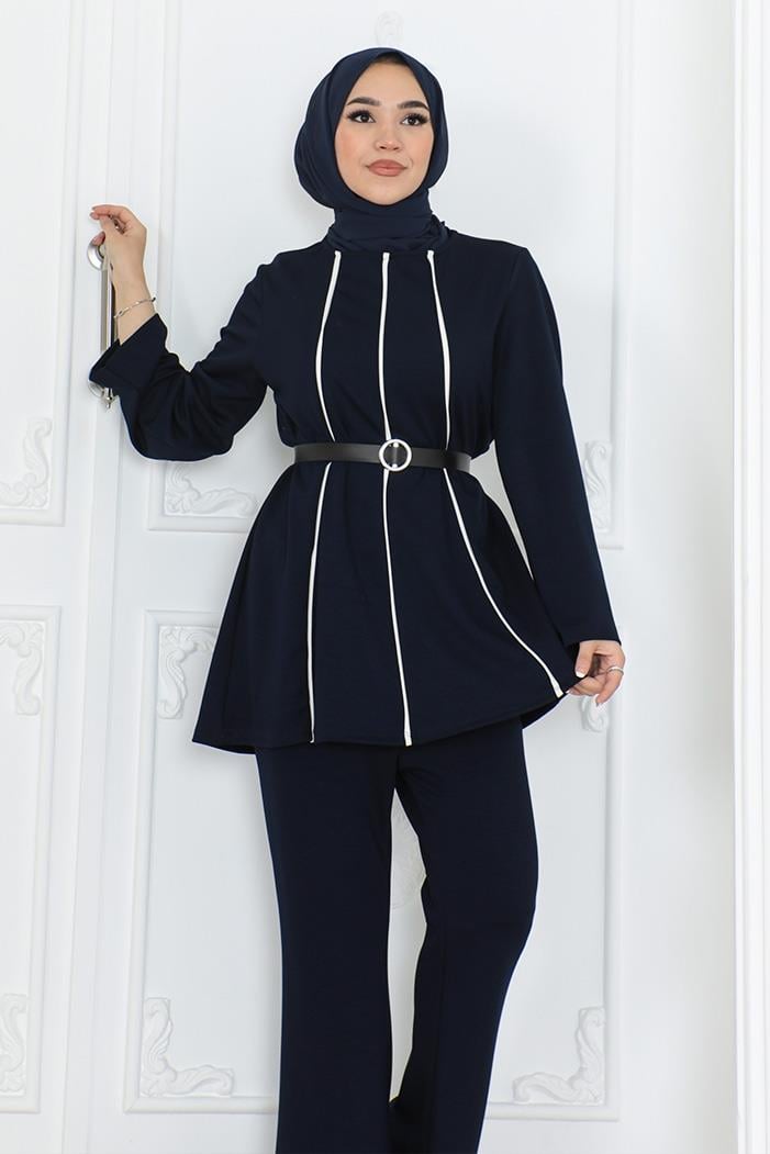 River Tunik Pantolon İkili Takım 1299 - Lacivert
