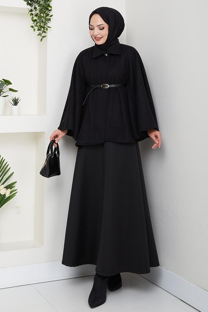 Selas Kemerli Panço 1626 - Siyah