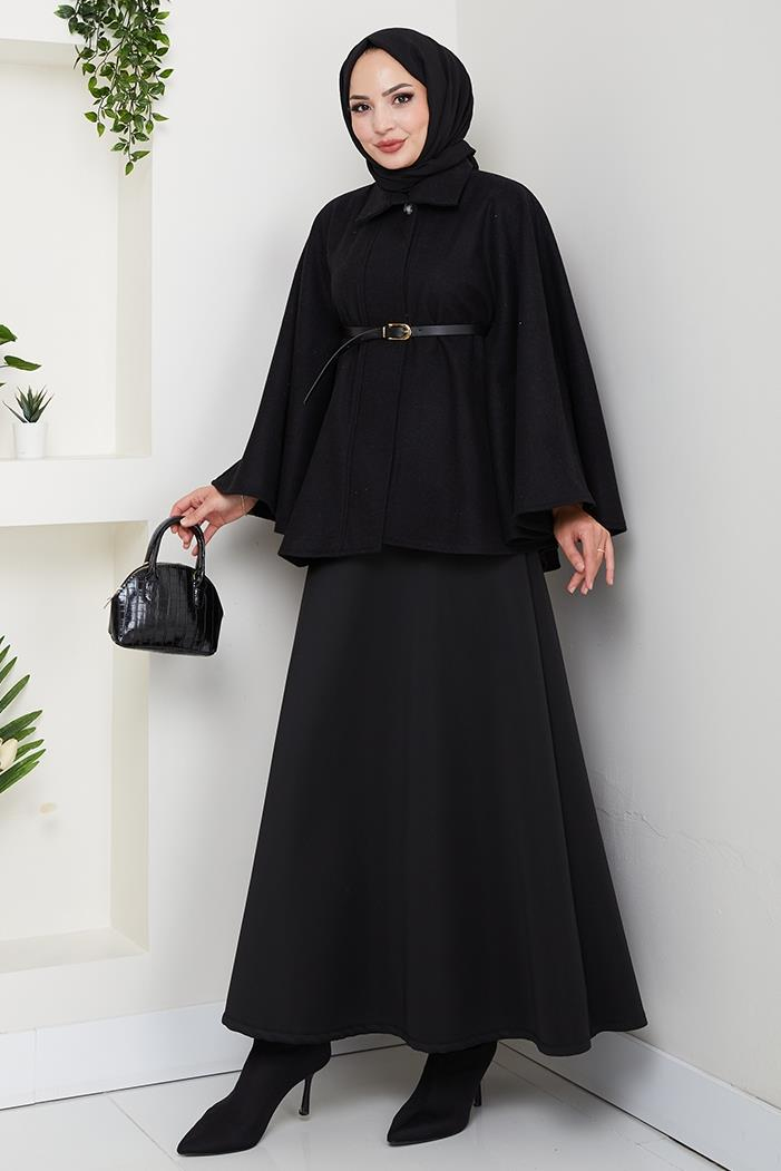 Selas Kemerli Panço 1626 - Siyah