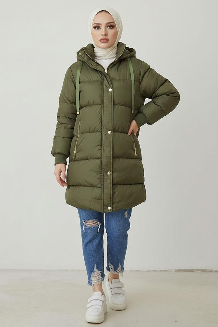 Şişme Mont 1651 - Haki