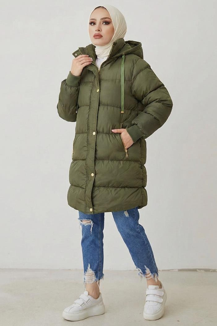 Şişme Mont 1651 - Haki