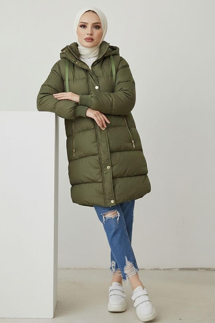 Şişme Mont 1651 - Haki