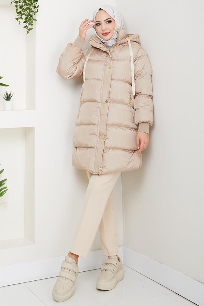 Şişme Mont 1651 - Taş