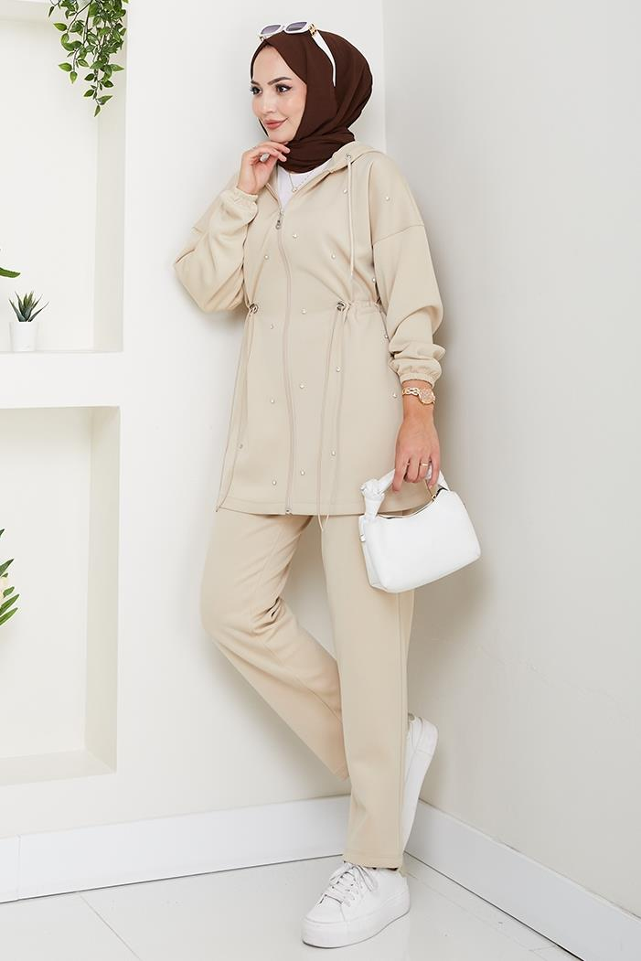 Taş Detay Tünel Kemerli Scuba Takım 1594 - Taş