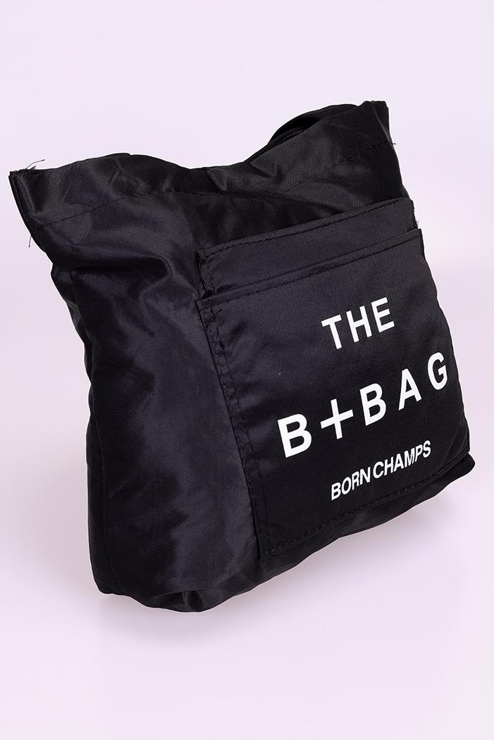 The Bag Baskılı Çanta 713 - Siyah