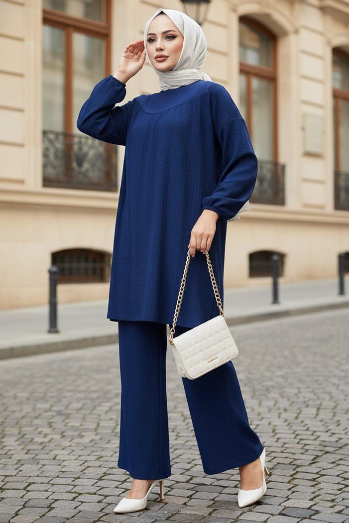 Tunik Pantolon İkili Takım 1606 - Lacivert