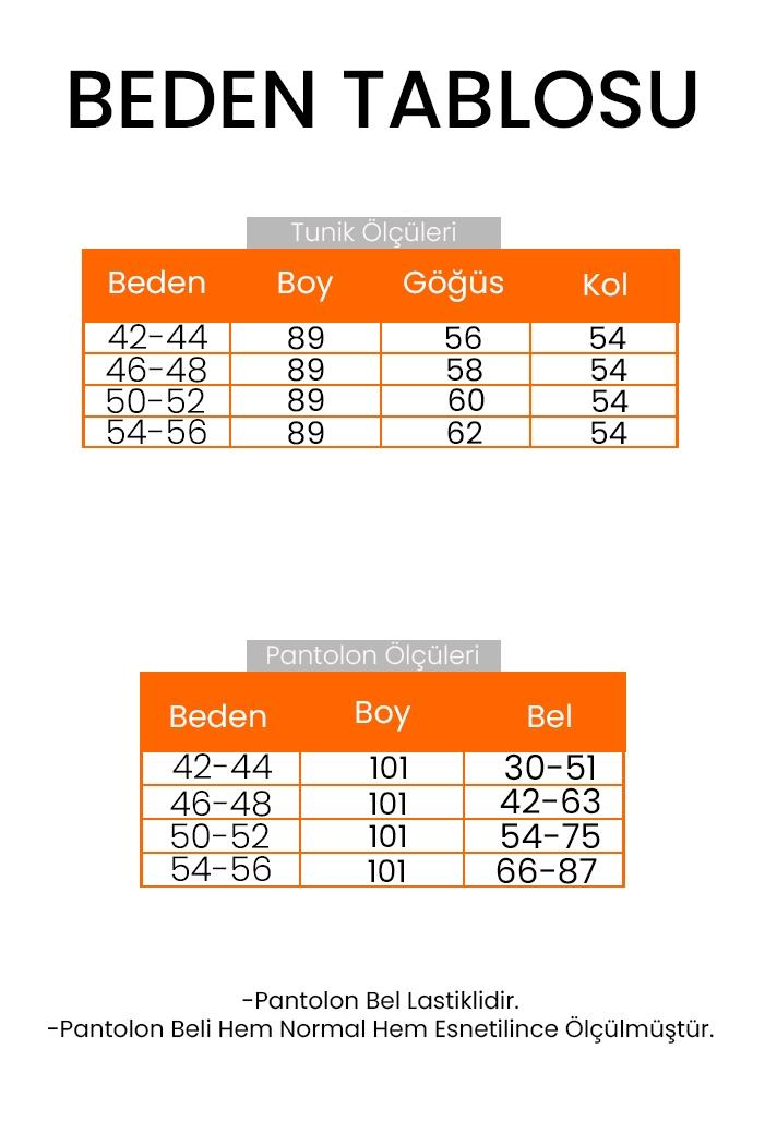 Zincir Detay Oysho İkili Takım 1660 - Kahve