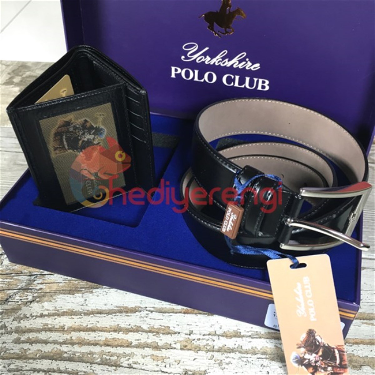 Erkek Hediyeleri İsme Özel Polo Club Cüzdan ve Kemer Seti
