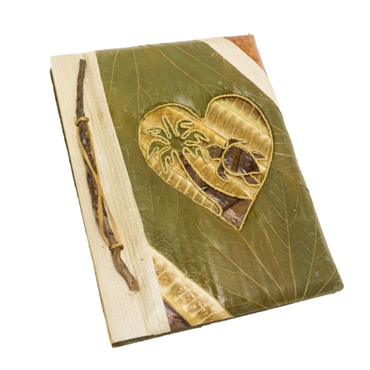 Eskitme Yaprak Defter Orta Boy