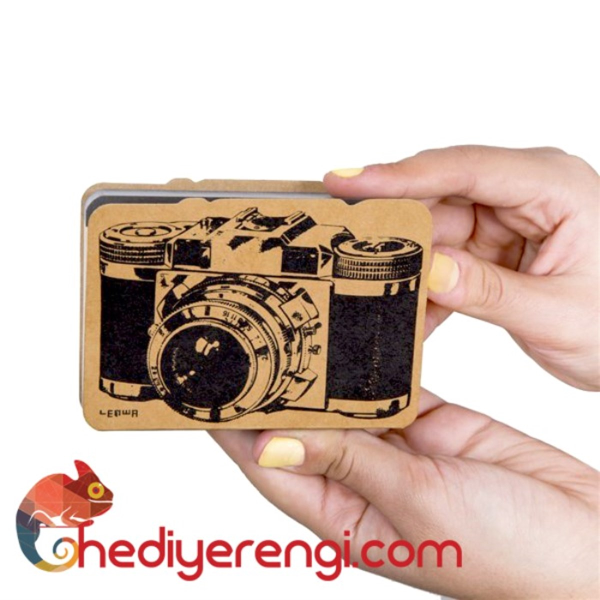 Fotoğraf Makinesi Tasarımlı Mini Not Defteri