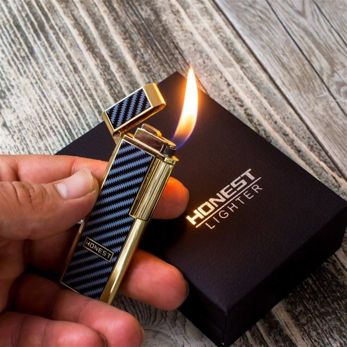 Honest Markalı Metal Exclusive Çakmak​