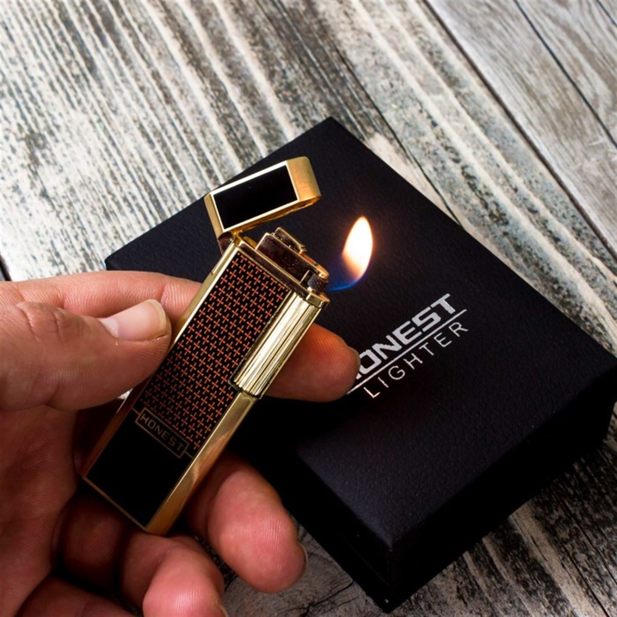 Honest Markalı Metal Exclusive Çakmak​