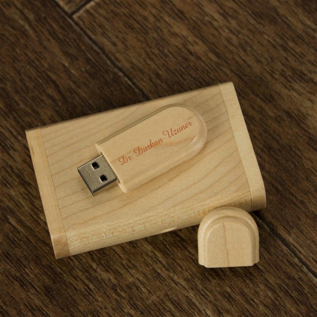 İsme Özel Ahşap Usb Bellek 16 GB