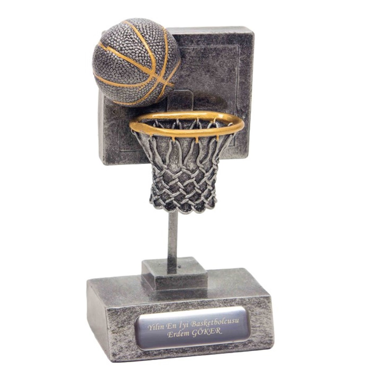 İsme Özel Basketbol Temalı Dekoratif Biblo ve Ödül