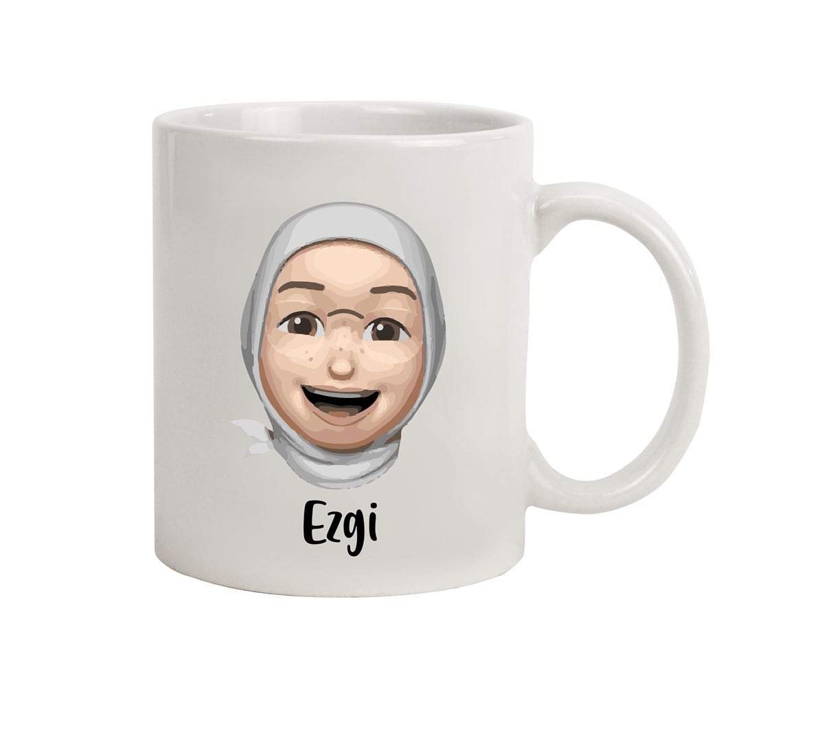 İsme Özel Bitmoji Baskılı Kupa Bardak M2