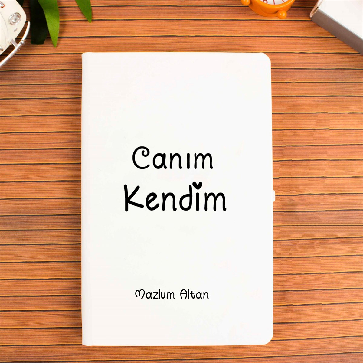 İsme Özel Canım Kendim Temalı  Defter ve Kalem Seti