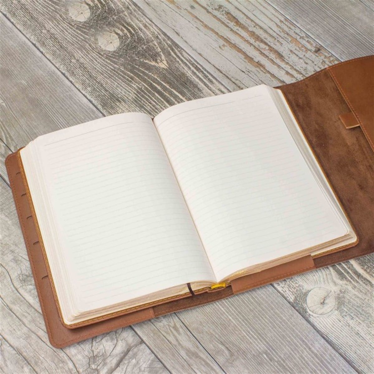 İsme Özel Çantalı Organizerli Premium Defter ve Kalem Seti Taba