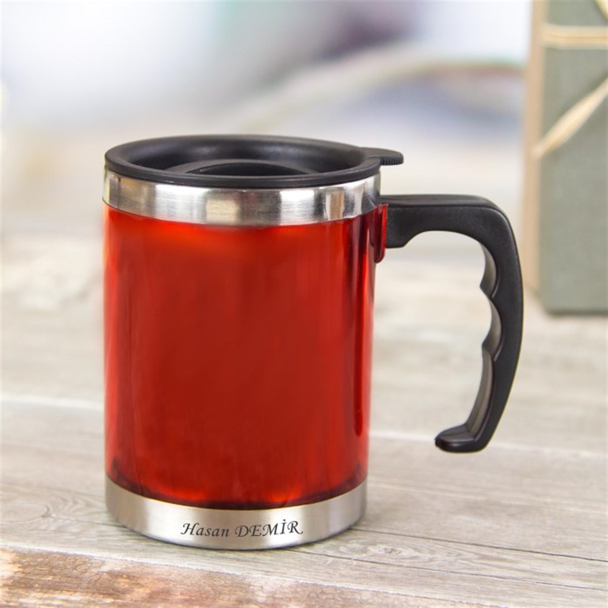 İsme Özel Çelik Termos Bardak