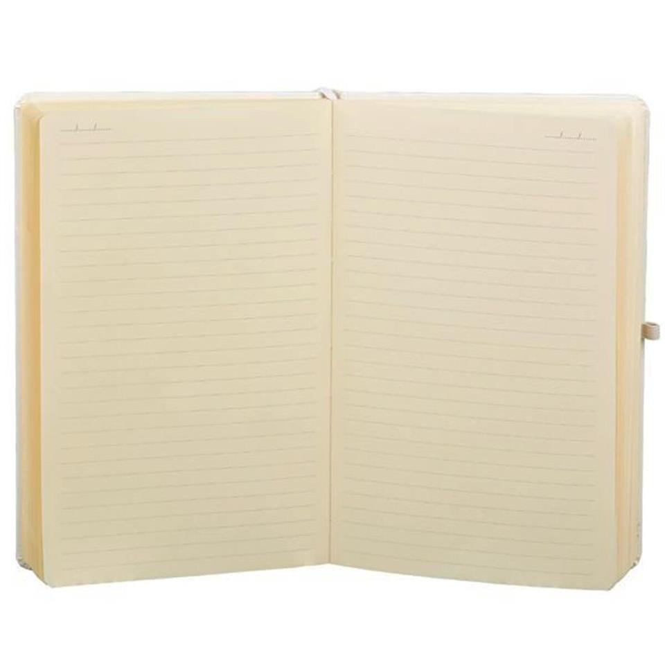 İsme Özel Çiçek Desenli Defter Kalem Seti - Mavi