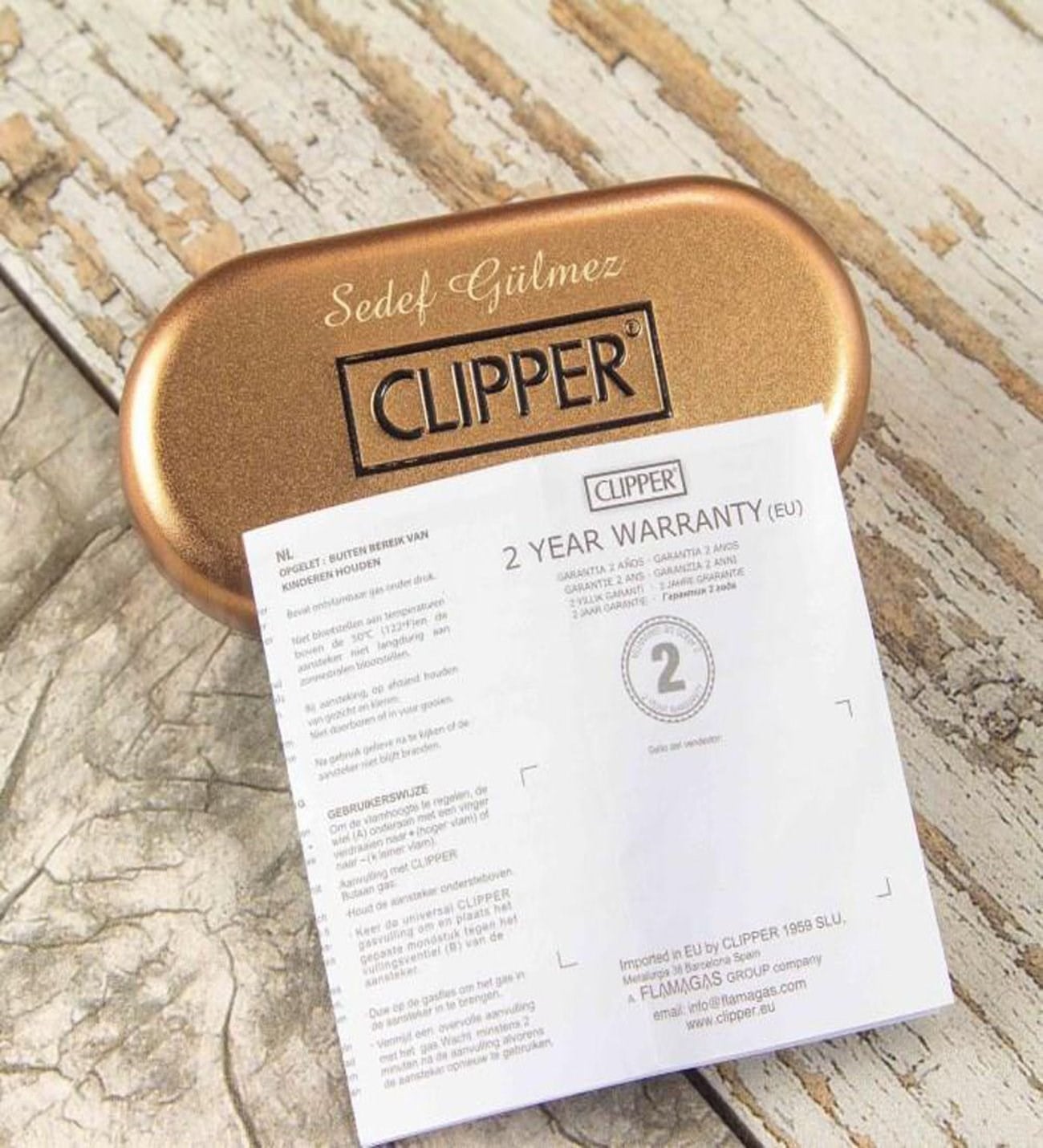 İsme Özel Clipper Marka Metal Çakmak-Renk Seçenekli