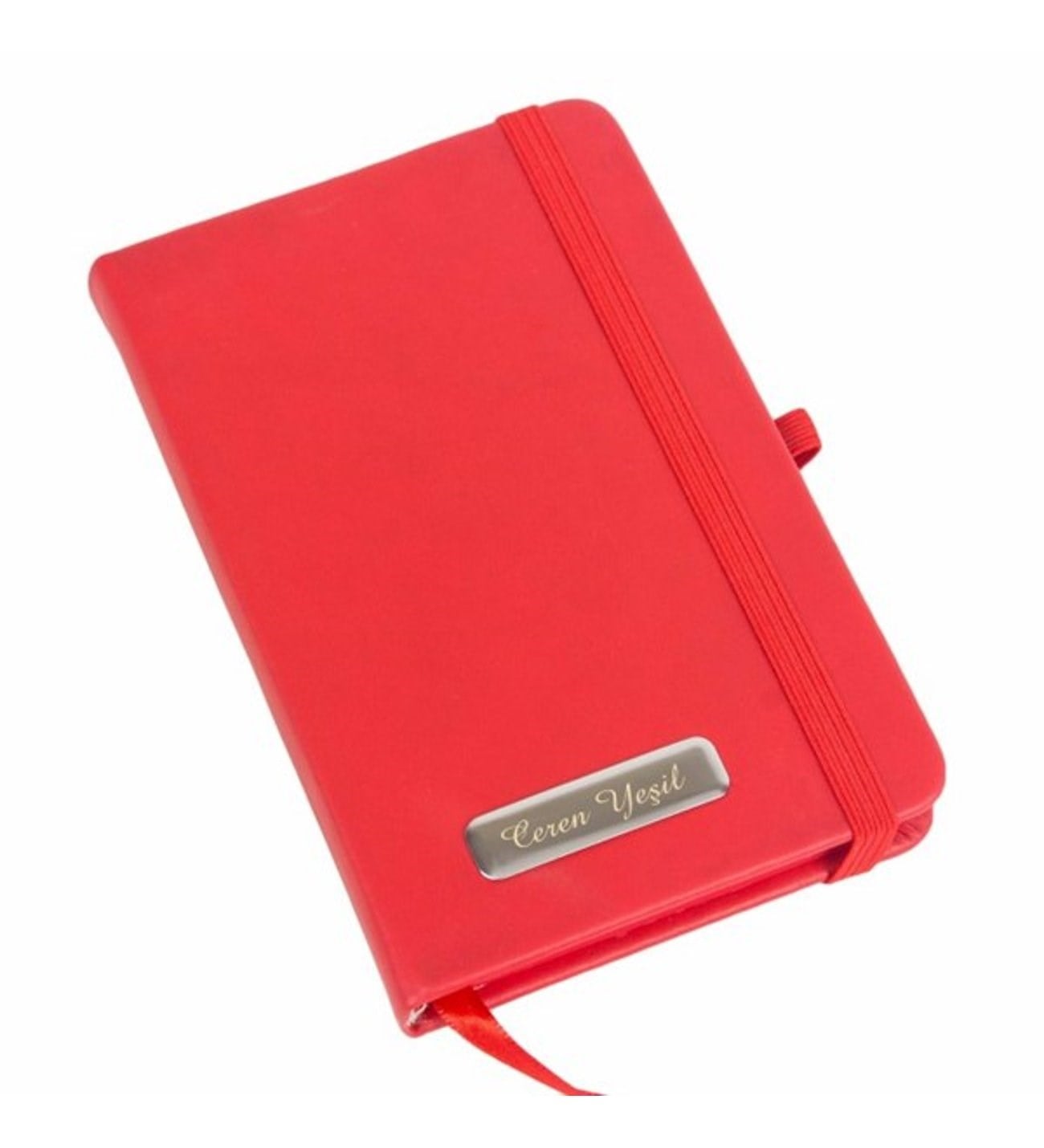 İsme Özel Defter ve Silindir Kutulu Tükenmez Kalem Seti-Renk Seçenekli