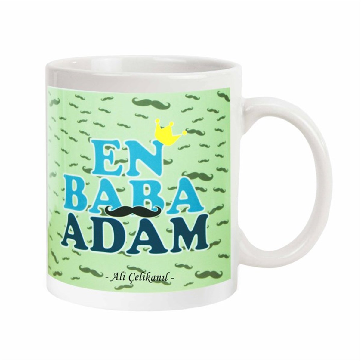 İsme Özel En Baba Adam Temalı Kupa Bardak​