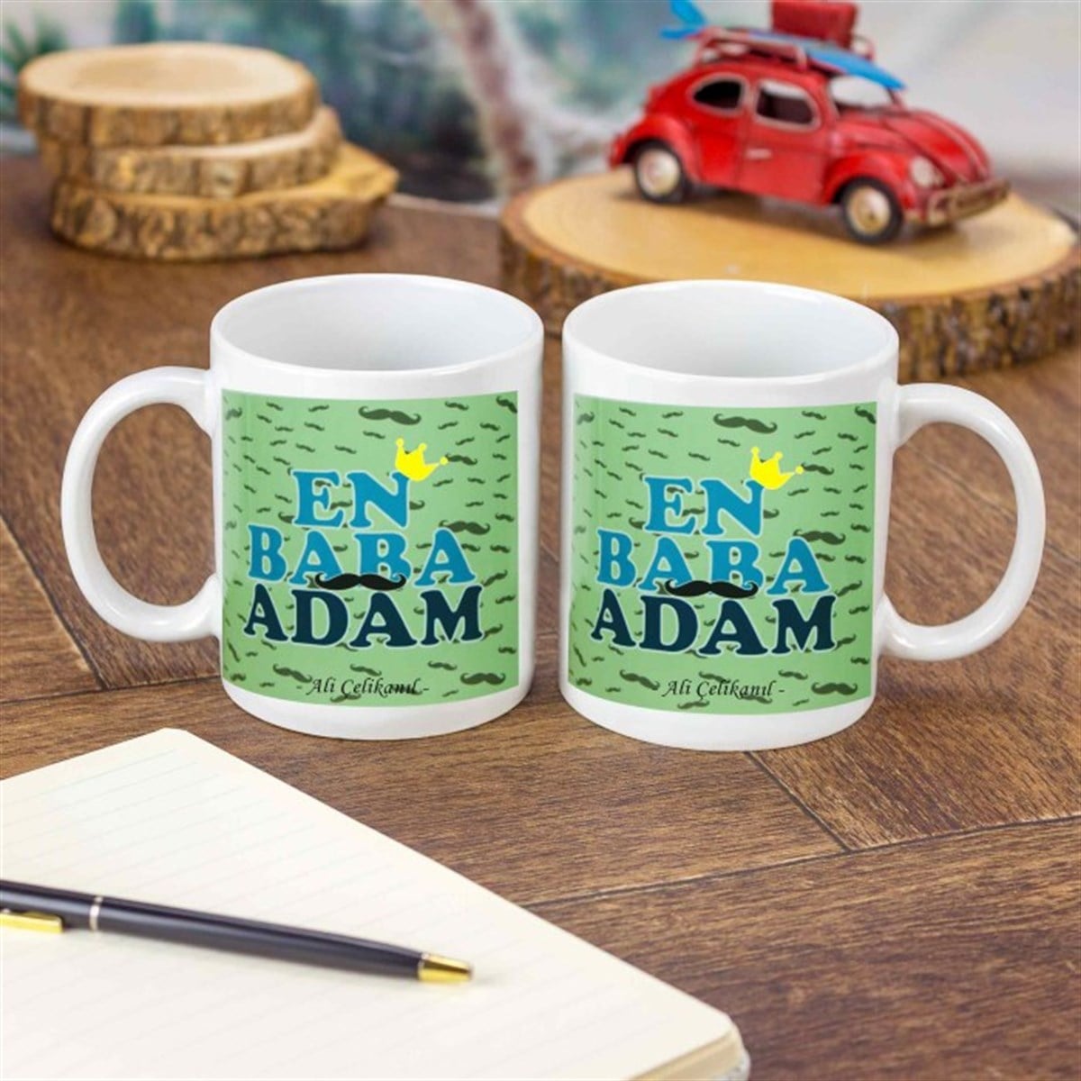 İsme Özel En Baba Adam Temalı Kupa Bardak​