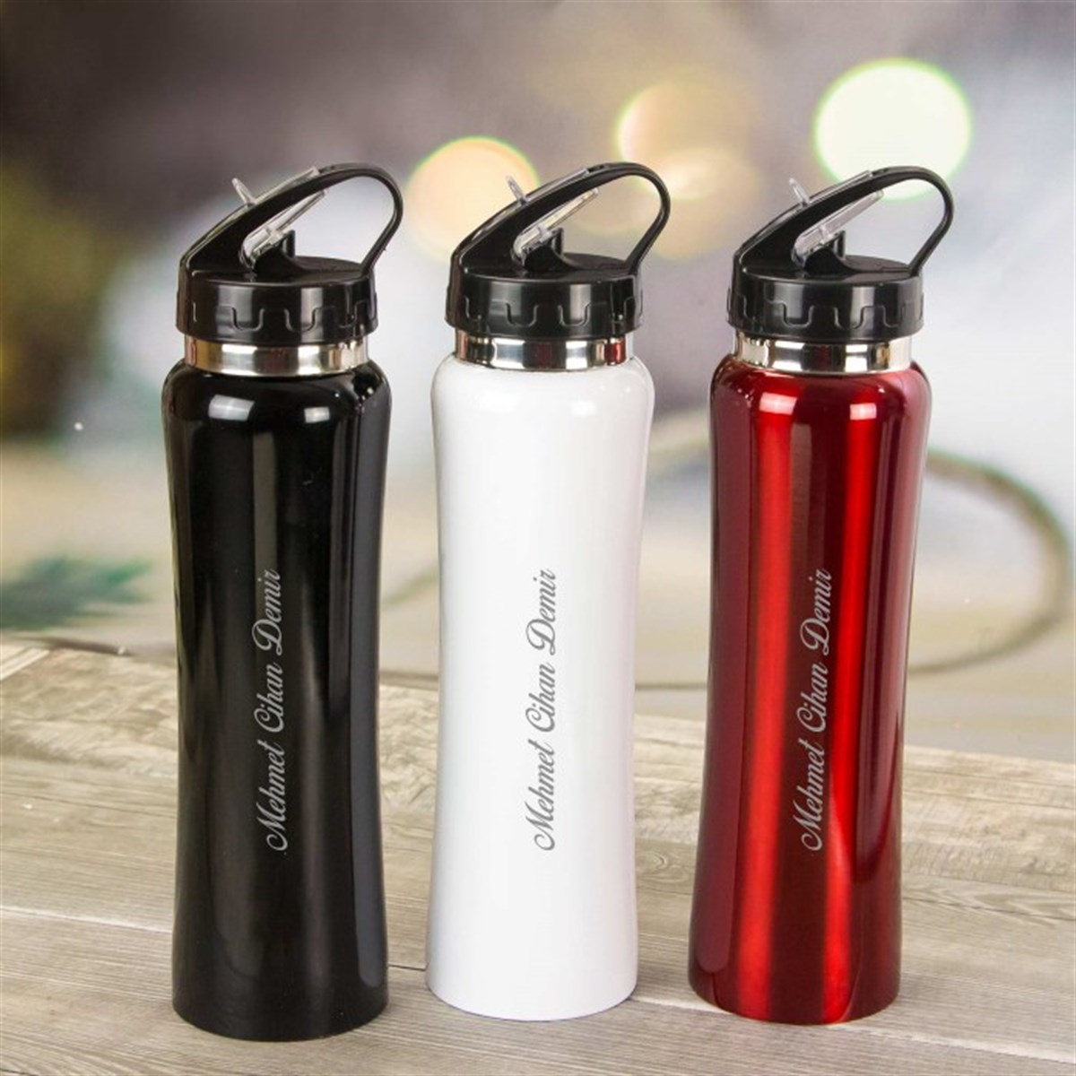 İsme Özel Lüx  Çelik Matara - 500 Ml