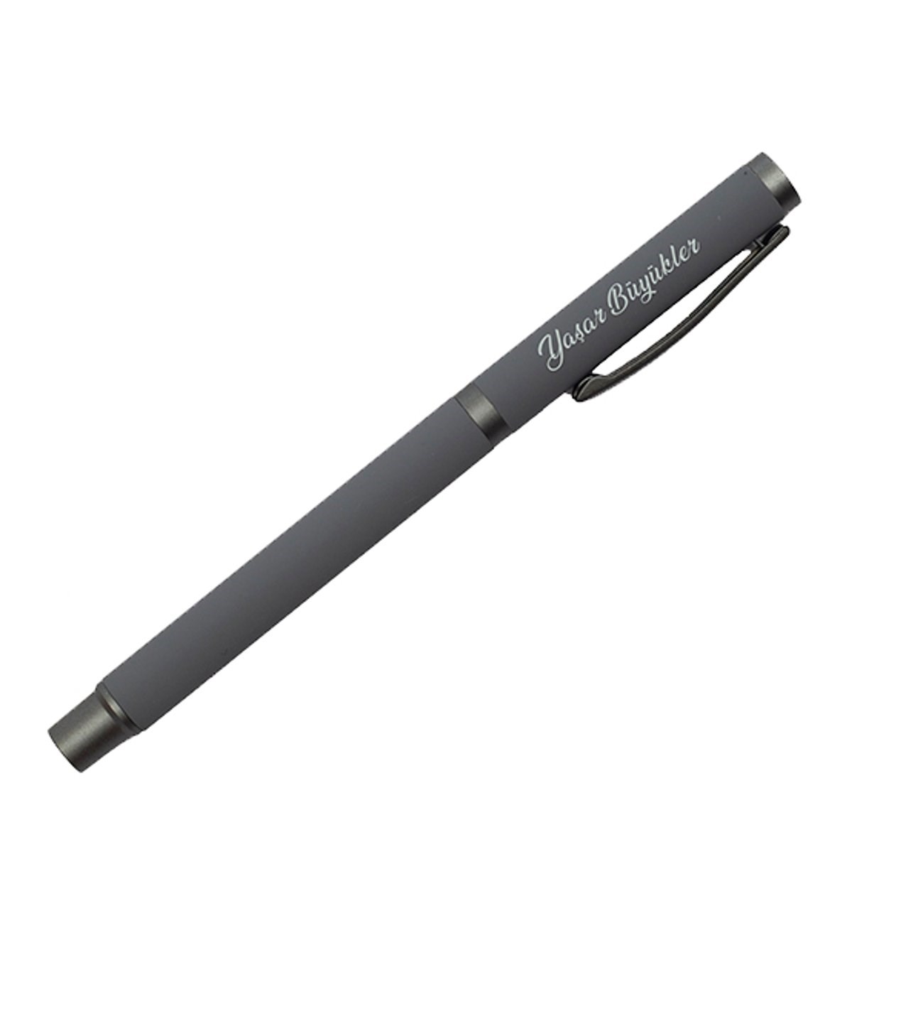 İsme Özel Mat Rubber Roller Kalem Tasarım Kutulu - Renk Seçenekli