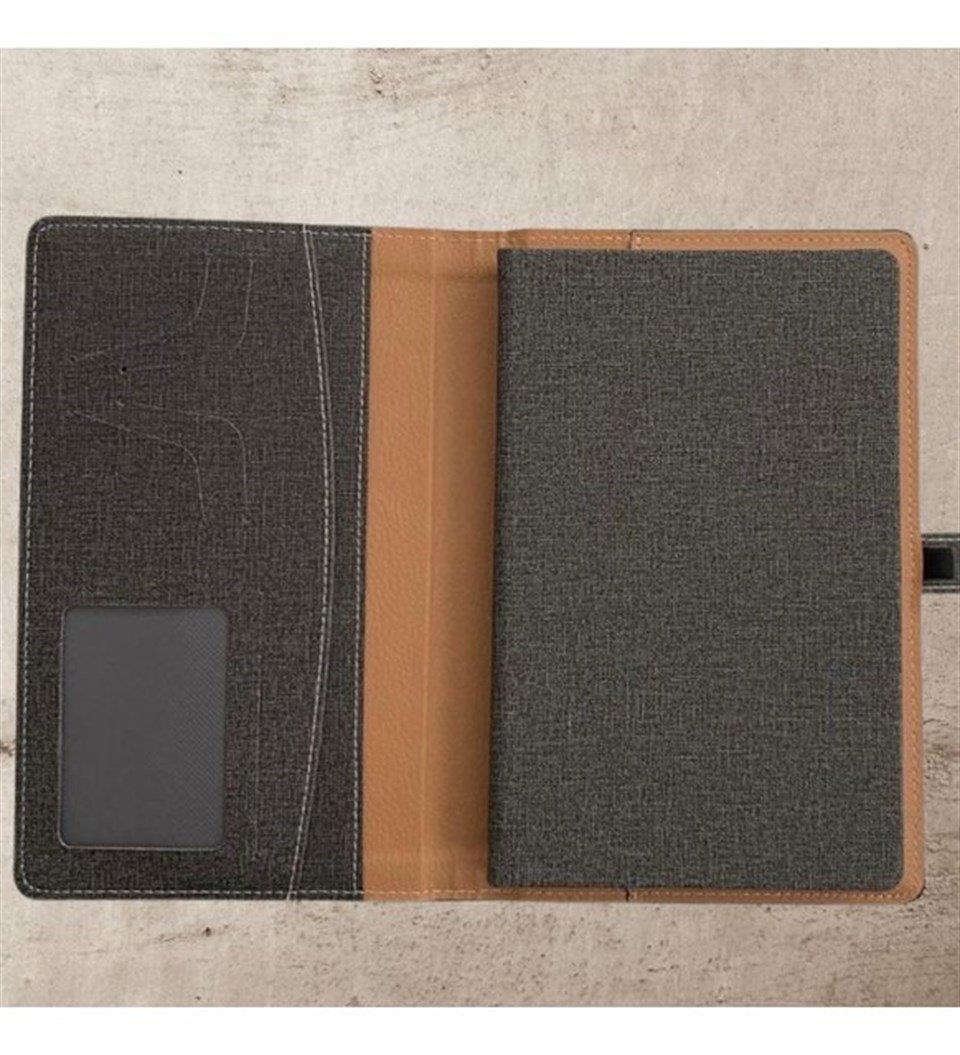 İsme Özel Organizerli Defter Pierre Cardin Kartlık ve Roller Kalem Seti Tasarım Kutulu