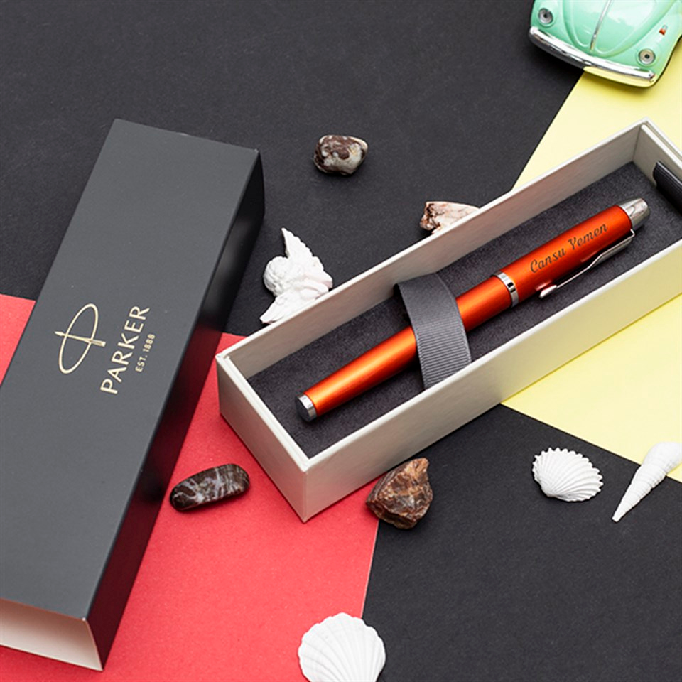 İsme Özel Parker Marka Roller İmza Kalemi - Renk Seçenekli