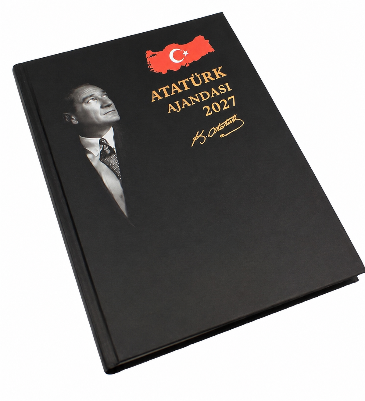 İsme Özel Premium 2027 Atatürk Ajandası ve Roller Kalem Seti M2