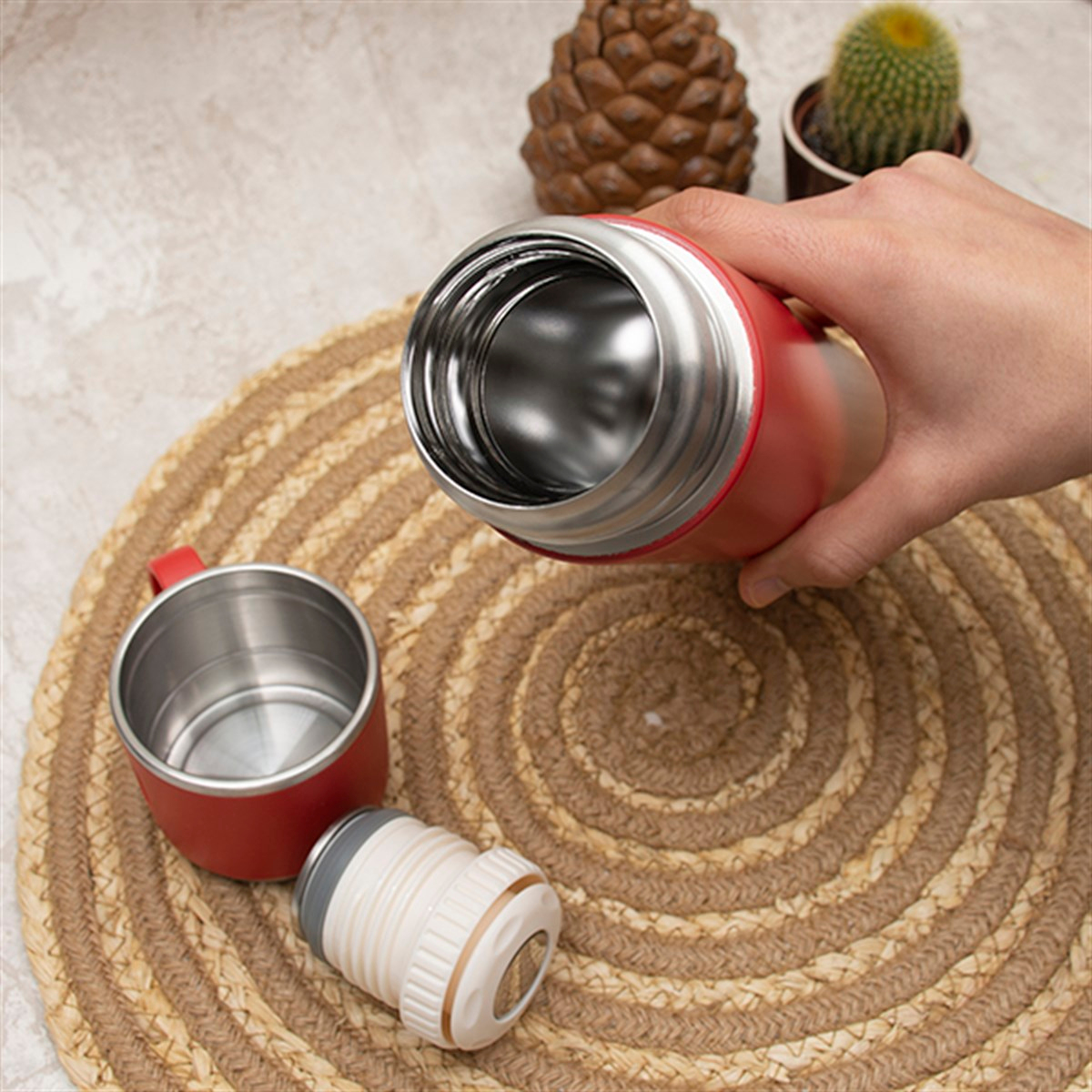 İsme Özel Premium Çelik Bardak Özellikli Termos 580 Ml - Renk Seçenekli