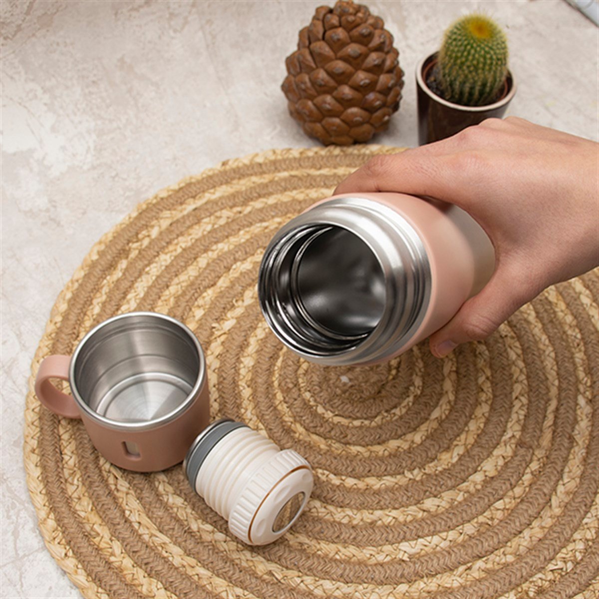 İsme Özel Premium Çelik Bardak Özellikli Termos 580 Ml - Renk Seçenekli