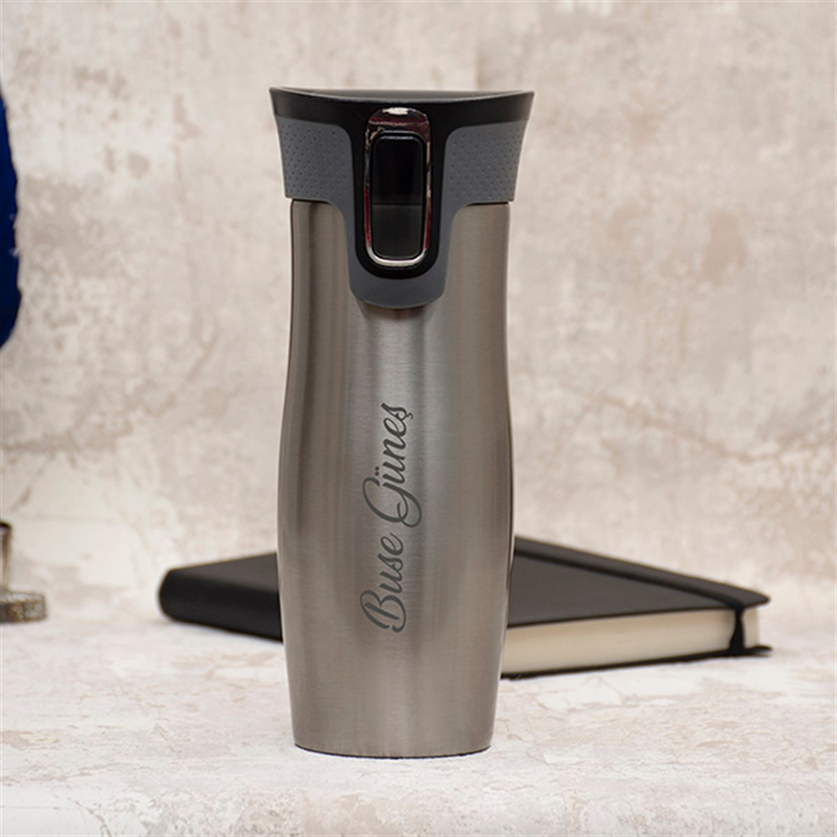 İsme Özel Premium Çelik Termos 400 ML M3