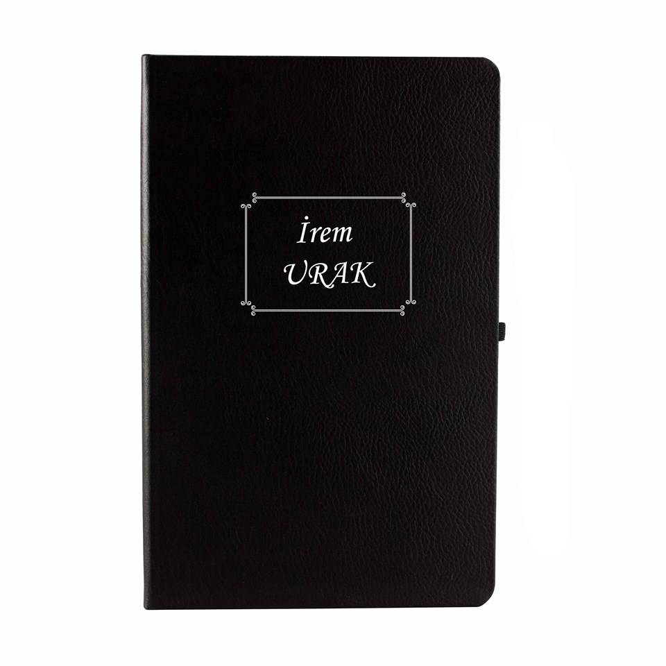 İsme Özel Premium Defter Kristal İsimlik Kartvizitlik ve Anahtarlık Hediye Kutusu