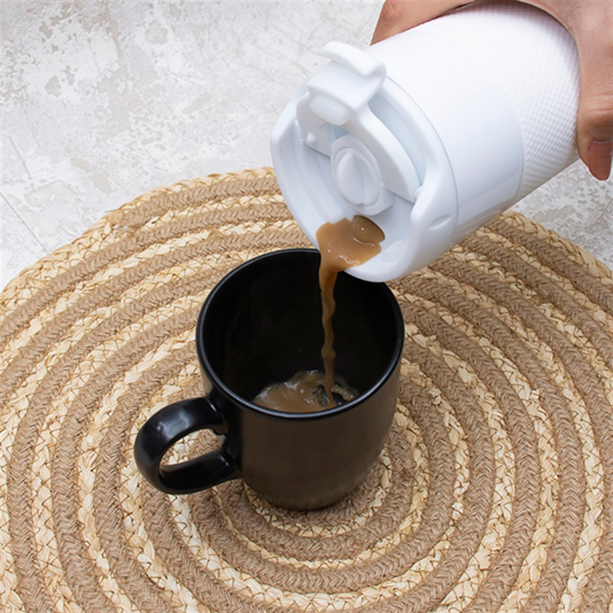 İsme Özel Premium French Press Çelik Termos 500 ML M3