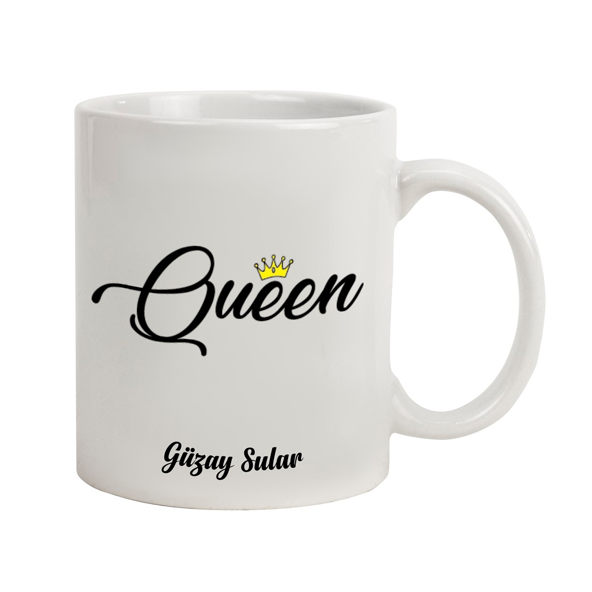 İsme Özel Queen Temalı Kupa Bardak