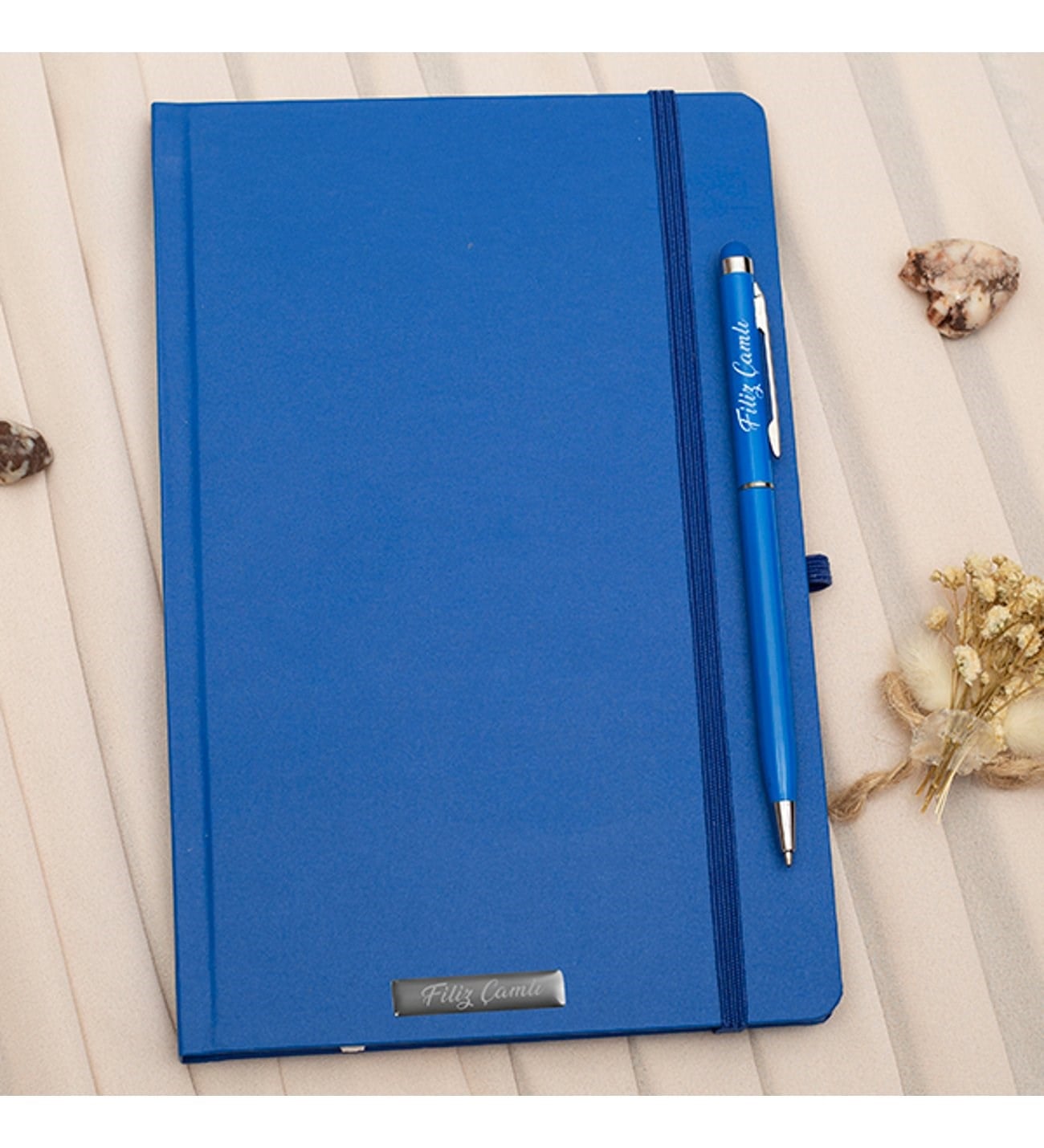 İsme Özel Renkli Defter ve Kalem Seti - Renk Seçenekli