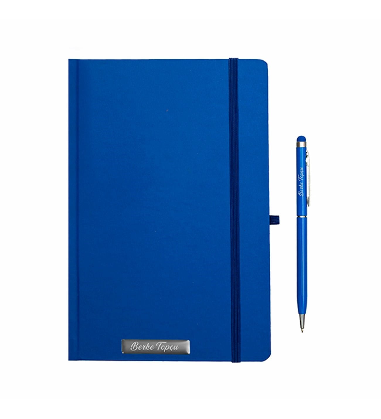 İsme Özel Renkli Defter ve Kalem Seti - Renk Seçenekli