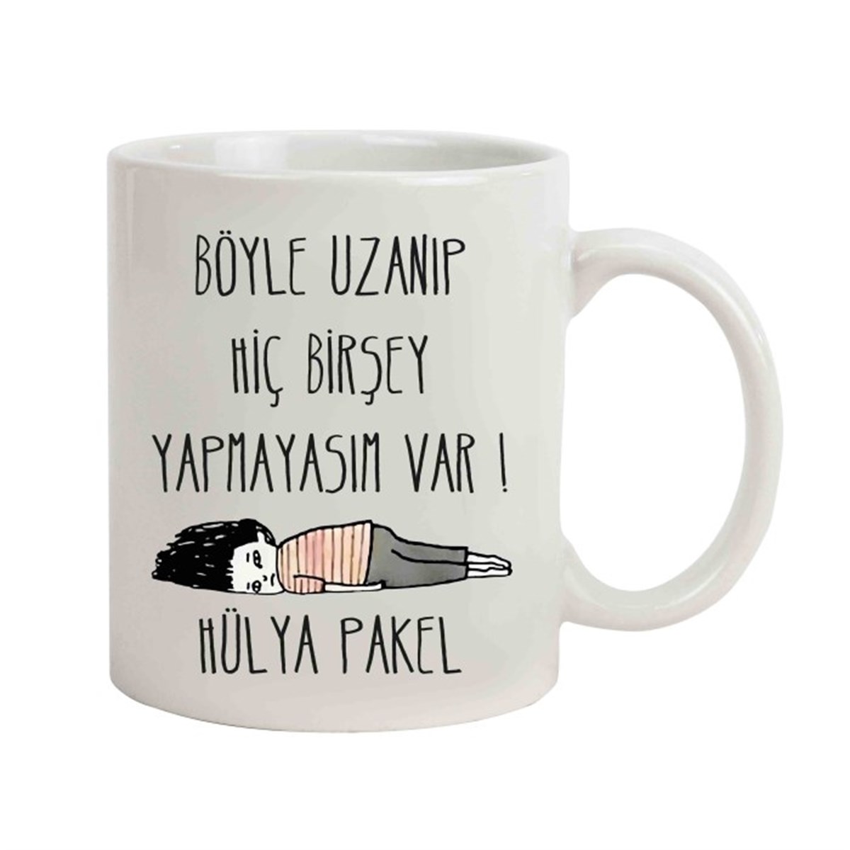 İsme Özel Tembel Temalı Kupa Bardak