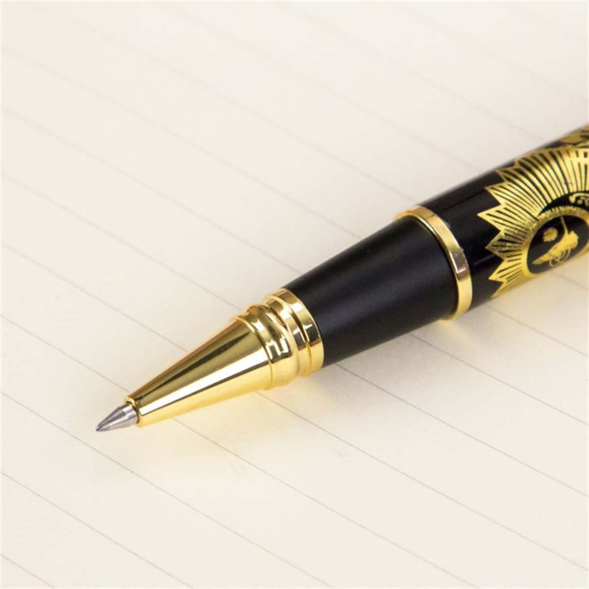 İsme Özel Tuğra Temalı Premium Defter ve Kalem Seti Küçük Boy