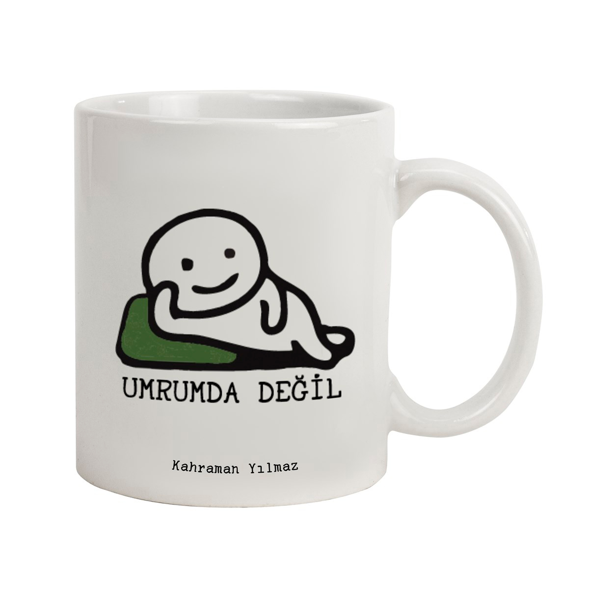 İsme Özel Umrumda Değil Temalı Kupa Bardak