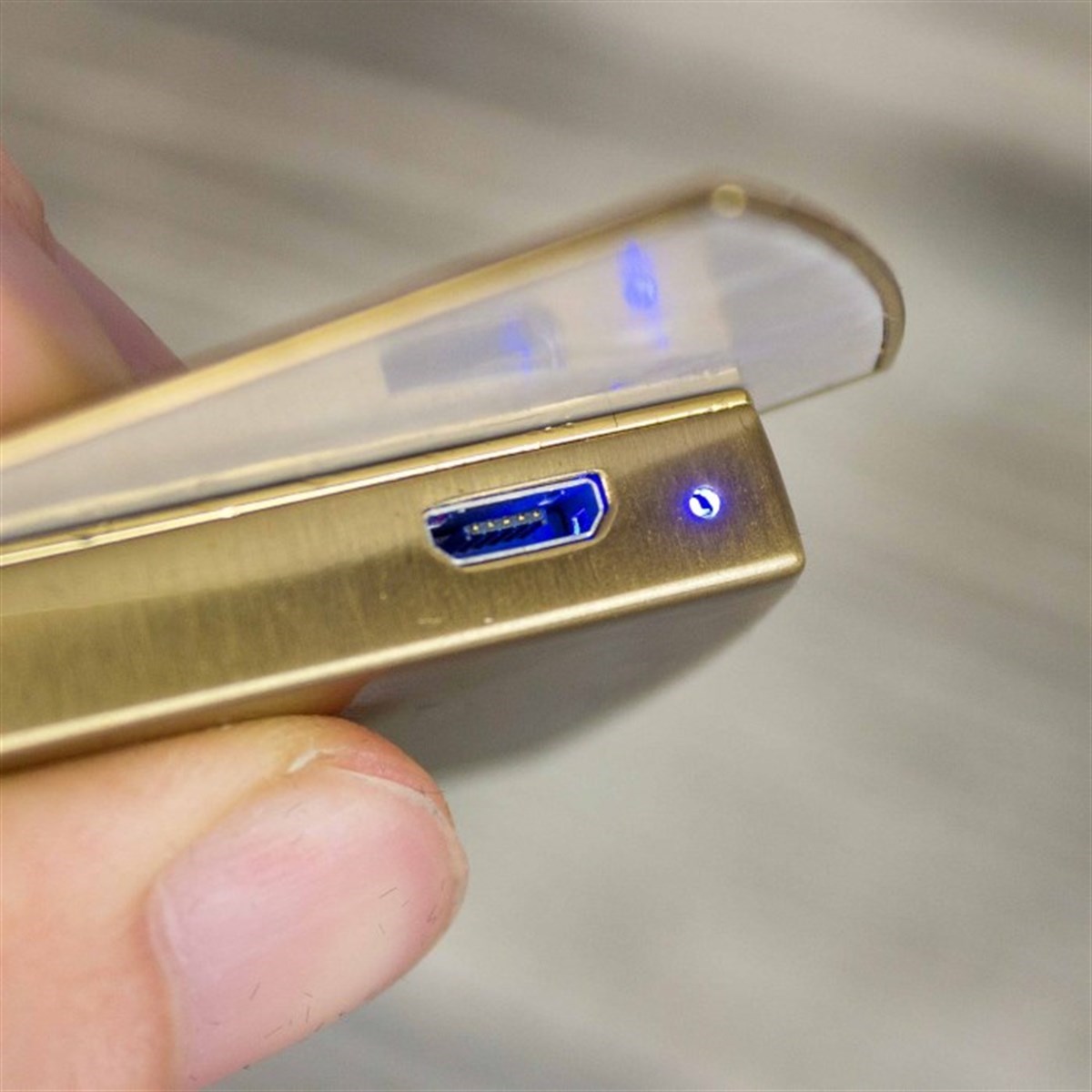 İsme Özel Usb Şarjlı Rezistanslı​ Metal Çakmak Füme